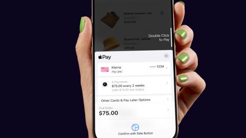 Klarna’s Buy Now, Pay Later Service Now Integrates with Apple Pay