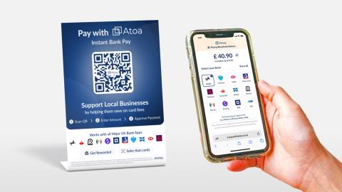 Atoa Secures $2.2 Million to Compete with Visa and Mastercard