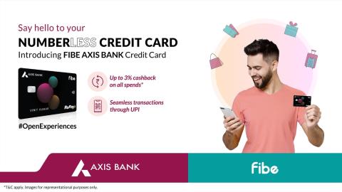 Axis Bank and Fibe Collaborate to Launch India’s First Numberless Credit Card