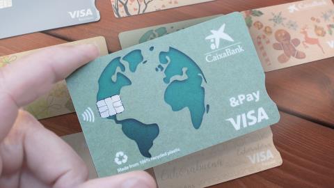 CaixaBank to Introduce Cards Made from Recycled Materials