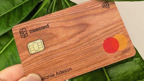 TreeCard Raises $5.1 Million for Its Wooden Debit Card Initiative