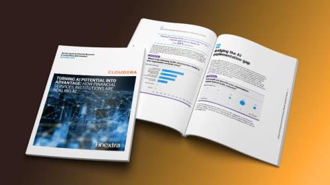 Finextra and Cloudera Unveil Global Survey Report on AI Adoption in Financial Services